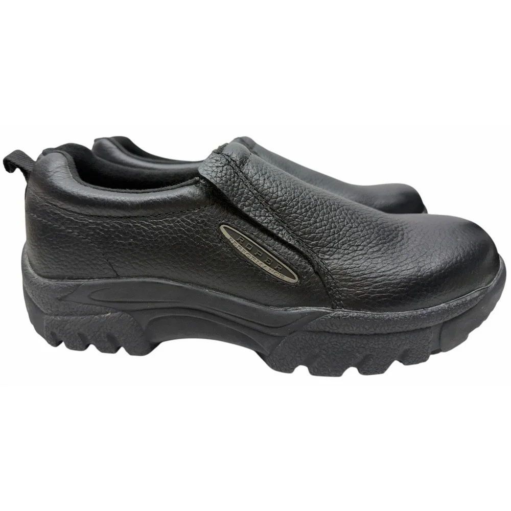Roper Performance Slip On  Mens Black Casual Shoes‎ 09-020-0601-0208 Sz-10